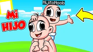 BEBE NOOB TIENE UN HIJO👶 😱 EL HIJO DE BEBE NOOB EN MINECRAFT