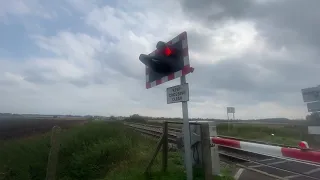 *3 Tone* North Fen Level Crossing, Cambridgeshire