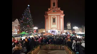 HRANICE - rozsvícení vánočního stromu na Masarykově náměstí