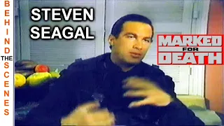 Behind the scenes of "Marked For Death" - STEVEN SEAGAL.