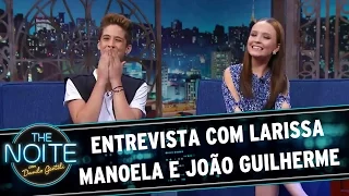 The Noite (10/03/16) - Entrevista com Larissa Manoela e João Guilherme