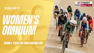 Women's Omnium Highlights - Adelaide (AUS) | 2024 Tissot UCI Track Nations Cup