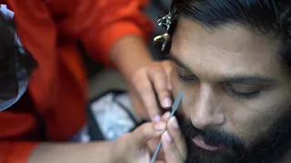 Allu Arjun Makeup Pushpa #pushpa #pushparaj #Shorts