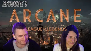 My Wife and I watch ARCANE for the first time! 1x1 “Welcome to the playground” Reaction & Review