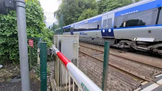 Dunmurry Foot Level Crossing (Co.antrim) Saturday 5/6/21