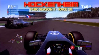 ► F1 2014 Online | Germany 100% Highlights | F1RC Saison 7 - Course 10 [HD]