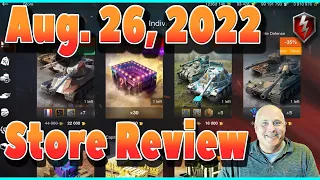 What to Buy in Store August 26, 2022 WOT Blitz  | Littlefinger on World of Tanks Blitz