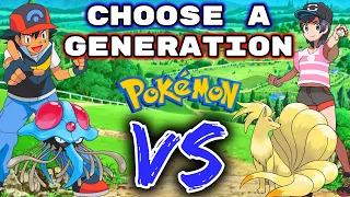 We Can Only Catch RANDOM Pokémon From 1 Generation. Then We FIGHT!!