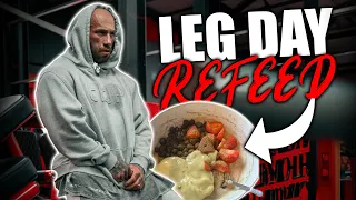 LEG DAY REFEED DAY 2 // THE PREP EP 18 6 WEEKS OUT