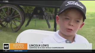 5-year-old golf prodigy competed in world championship days before starting kindergarten
