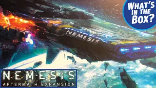 NEMESIS AFTERMATH Expansion Unboxing & Component Overview