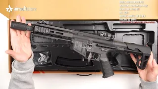 Обзор пистолета-пулемета (King Arms) PDW 9mm SBR M-LOK