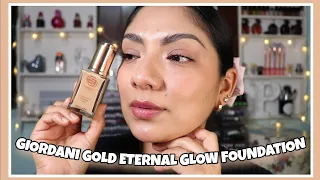 ⭐️ GIORDANI GOLD ETERNAL GLOW FOUNDATION aplicación y primeras impresiones ⭐️ Febrero Oriflame Guate