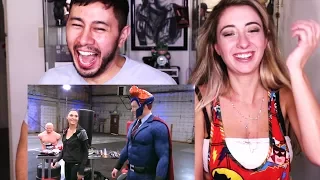 CONAN WORKS OUT WITH WONDER WOMAN | Reaction w/ Lauren Francesca