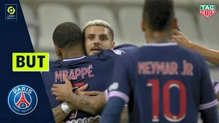 But Mauro ICARDI (9' - PARIS SAINT-GERMAIN) STADE DE REIMS - PARIS SAINT-GERMAIN (0-2) 20/21