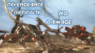 Metal Gear Rising Bladewolf DLC- Khamsin No Damage - Revengeance Difficulty