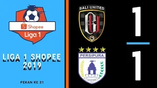 Bali United vs Persipura (1-1) | Shopee Liga 1 | Highlight HD |