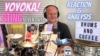 Drum Teacher Reaction and Analysis: Sting - Seven Days / Drum Covered by YOYOKA