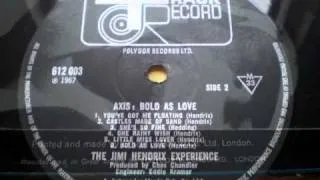 Jimi Hendrix Axis Bold As Love 1st UK Pressing Vinyl Record