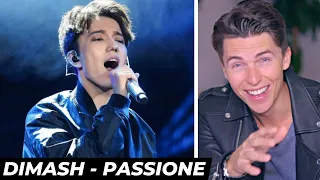 Vocal Coach Justin Reacts to Dimash - Passione