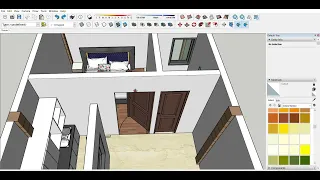 16' X 30' 3D house plane | 16' x 30' sqft house plane and interior