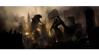 Godzilla 2014 Fight Scene MV - "Whispers In the Dark"
