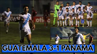 Guatemala 3-1 Panamá || Premundial sub 20 | Arquímedes Ordoñez, otra vez protagonista con gol