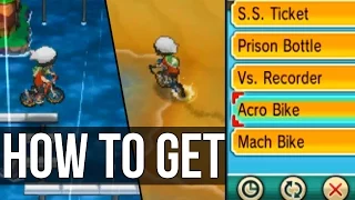 How to get BOTH the Acro & Mach Bike! - Pokémon Omega Ruby and Alpha Sapphire