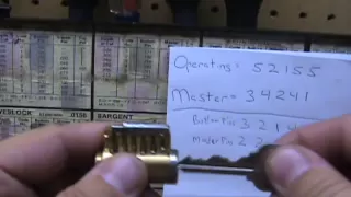 Locksmithing 101 Masterkeying