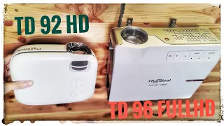 Обзор проектора Thundeal TD96 Full HD 1080p для дома, теперь можно смотреть и днём