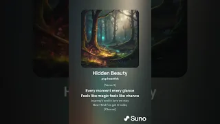 Lirik Hidden Beauty - Suno AI