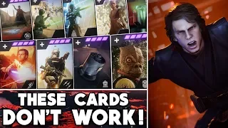 Battlefront 2 has 17 Star Cards that DON’T WORK (or are useless)… DO NOT USE THESE!