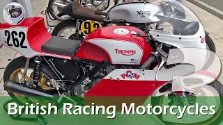 British racing motorcycles 3 - old, classic and vintage