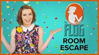 Felicia Day's The Flog!: ROOM  ESCAPE w/ Zachary Levi, Seth Green, & Clare Grant