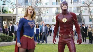 SUPERGİRL/Flash, Supergirl'ı kurtarıyor...