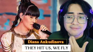 GUITARIST Reacts to DIANA ANKUDINOVA - THEY HIT US, WE FLY | REACTION!!