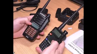 Рация Baofeng UV-9R plus 15вт аксессуары к ней и сравнение.