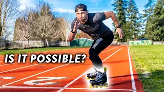 Rollerblade a Sub 4 Minute Mile