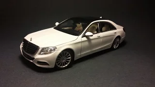 Customizing My 1:24 Scale WELLY NEX Mercedes Benz S Class W222 S500 WHITE Model Car