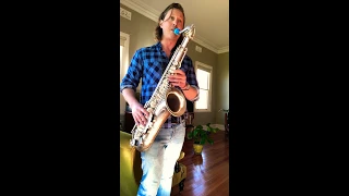 But not for me - saxophone solo