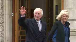 King Charles III leaves London hospital after prostate surgery | AFP