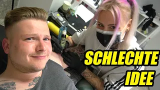 EX-FREUNDIN tattoowiert mich !