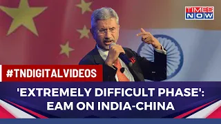 'Extremely Difficult Phase': What Jaishankar Said About China After Predicting