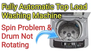 Spin Not Working | Drum Not Rotating | 6.2kg LG Top Load Fully Automatic Washing Machine| Turbo Drum