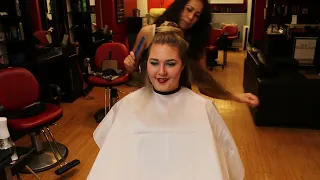 Jazmin AZ - Pt 1: No More Long Blonde Hair (Free Video)