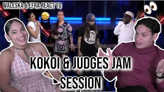 Waleska & Efra react to Kokoi Baldo IMPROMPTU JAMMING session with Team Coaches on The Voice Ph😮🔊