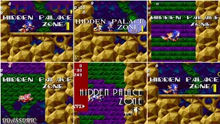 Hidden Palace (Deleted Zone) for Sonic 2 in 10 versions
