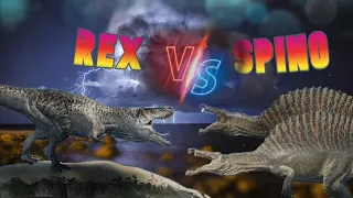 РЕКС ПРОТИВ двух Спинозавров ! How to kill two spinos on a rex?! The isle legacy
