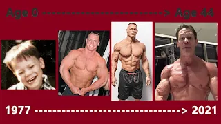 John Cena WWE Super Star Transformation 1977 - 2021 (Age 0 - 44)