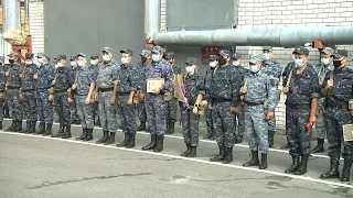 Сводный отряд полиции Тамбовской области вернулся из командировки на Северный Кавказ